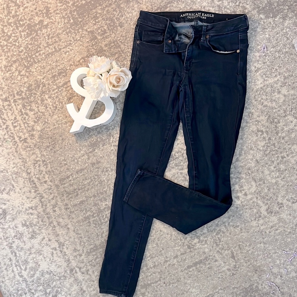 Womens high rise super skinny jeans